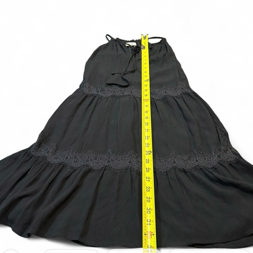 Do+Be Elegant Black Ruffled Top - image 4